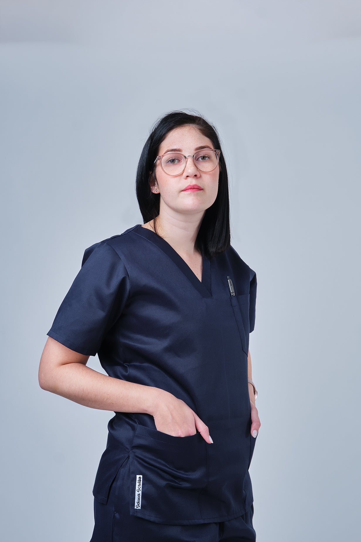 Sekwa Scrubs Top