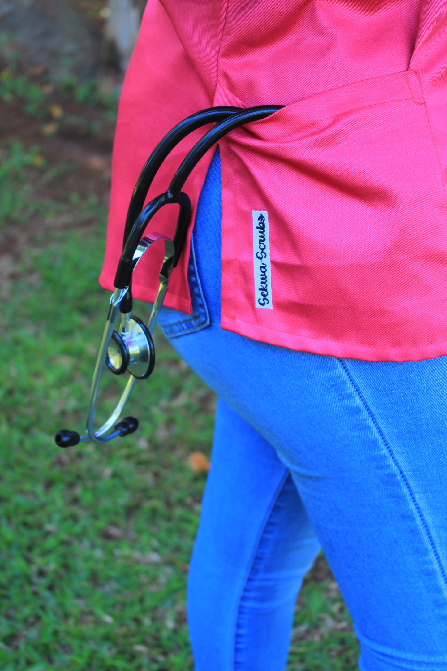 Sekwa Scrubs Top
