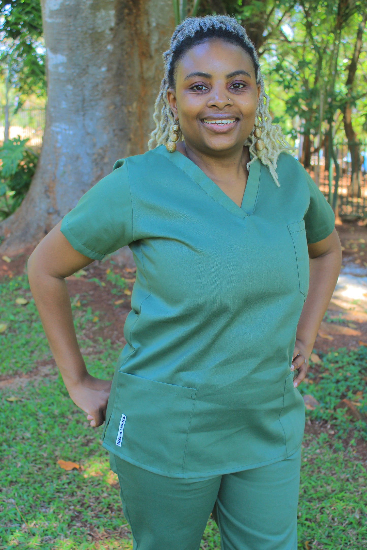 Sekwa Scrubs Top